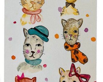Imán: gatos distinguidos