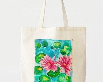 Bolso tote nenúfar
