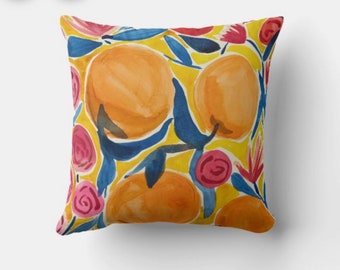 naranjas y flores