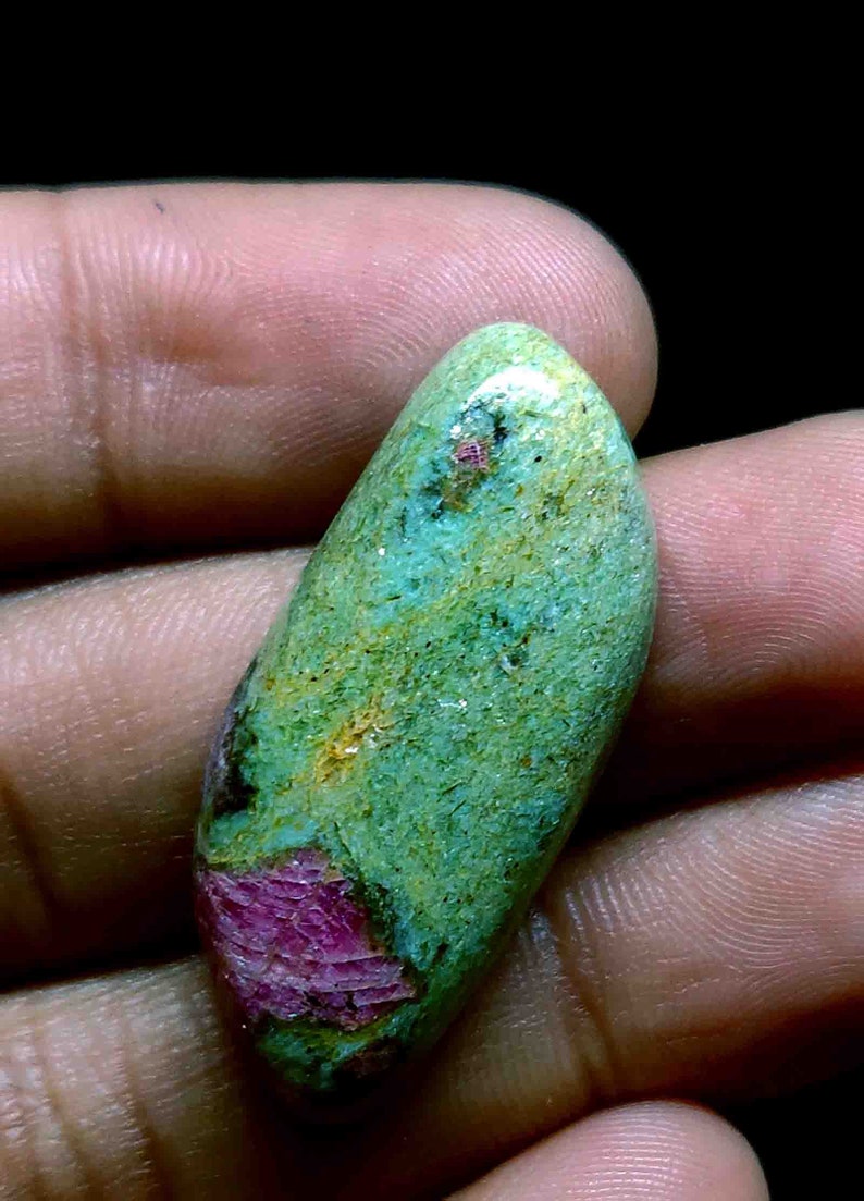 Ruby Zoisite Fuchsite, Natural Ruby Zoisite Fuchsite Gemstone Awesome Ruby Zoisite Fuchsite Cabochon Ruby Zoisite Fuchsite Jewelry