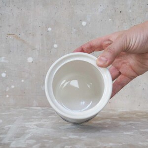 barattolo in ceramica interno