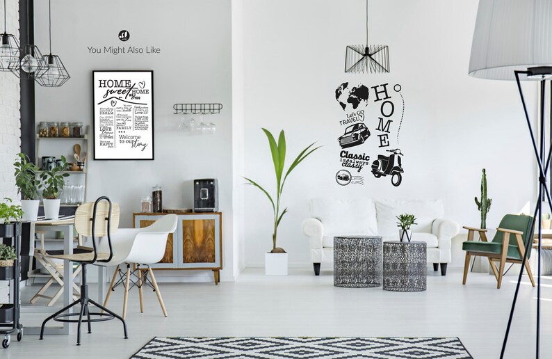 Vector Classic Car Wall Decal Vinyl Home Cut File Etsy