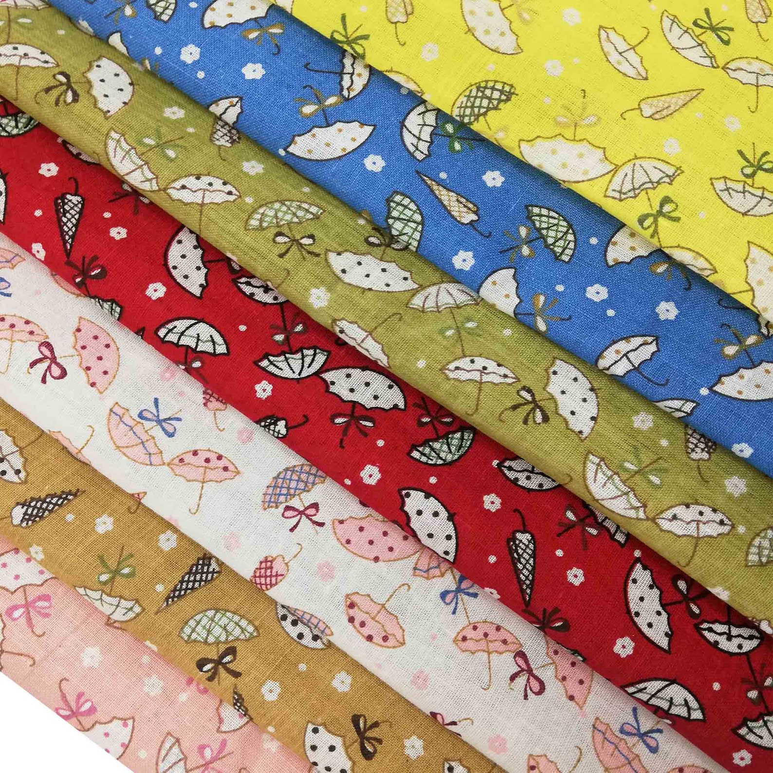 Lot patchwork fabric 25cm x 24cm batch of 7 cotton Couture Etsy