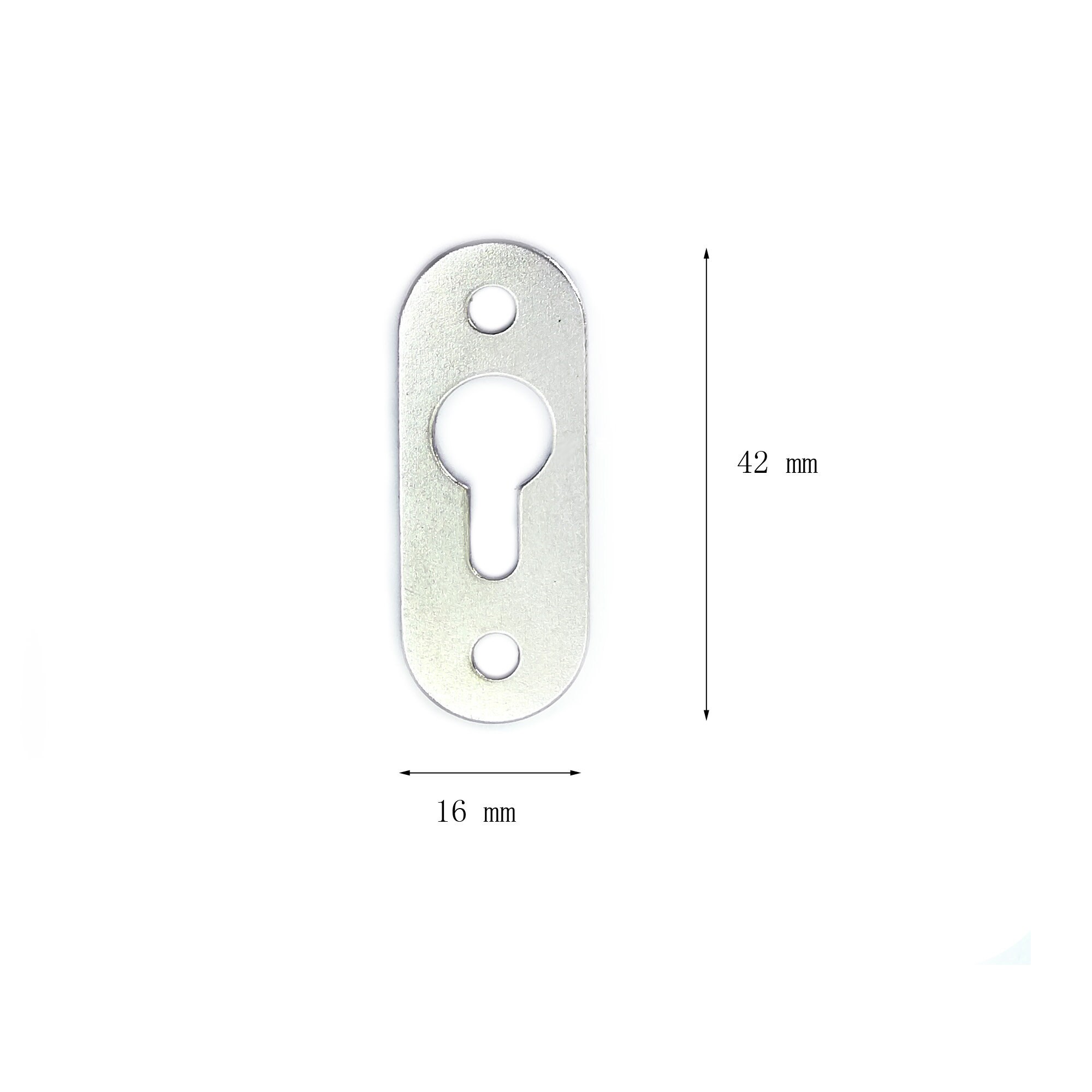 Lot de 10 Fixations Murales en Metal, Attaches Crochets Noir Pour Accrochage Cadres, Attache Triangl