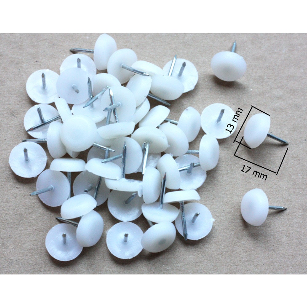 Patins Polyethylene Meuble Chaise Protection Anti Rayure Sols Bruit, Lot de 20