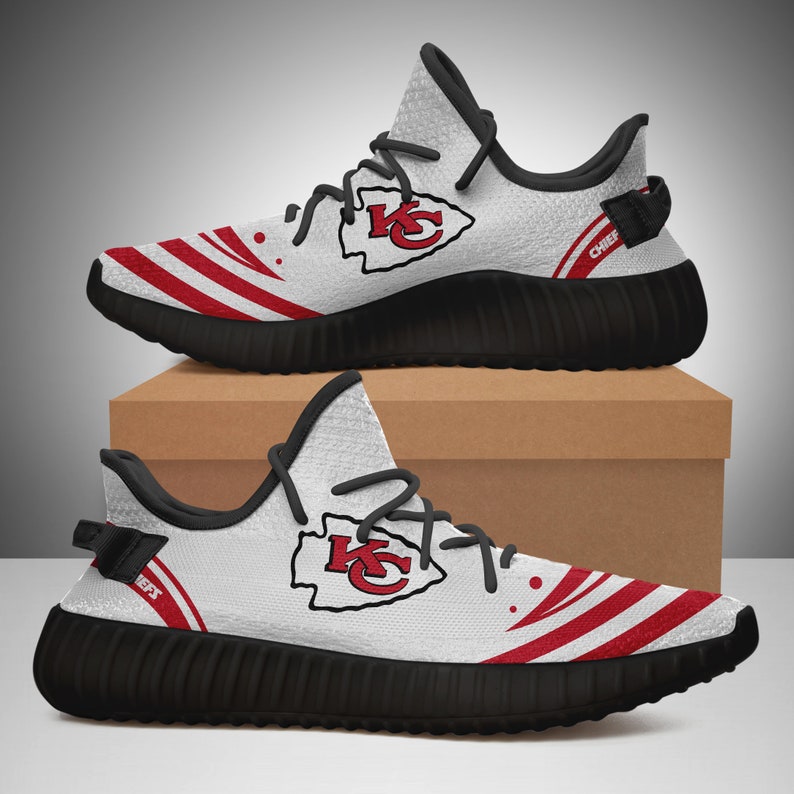 Kansas City Chiefs Yeezy Boost Shoes Kansas City Chiefs Yeezy | Etsy