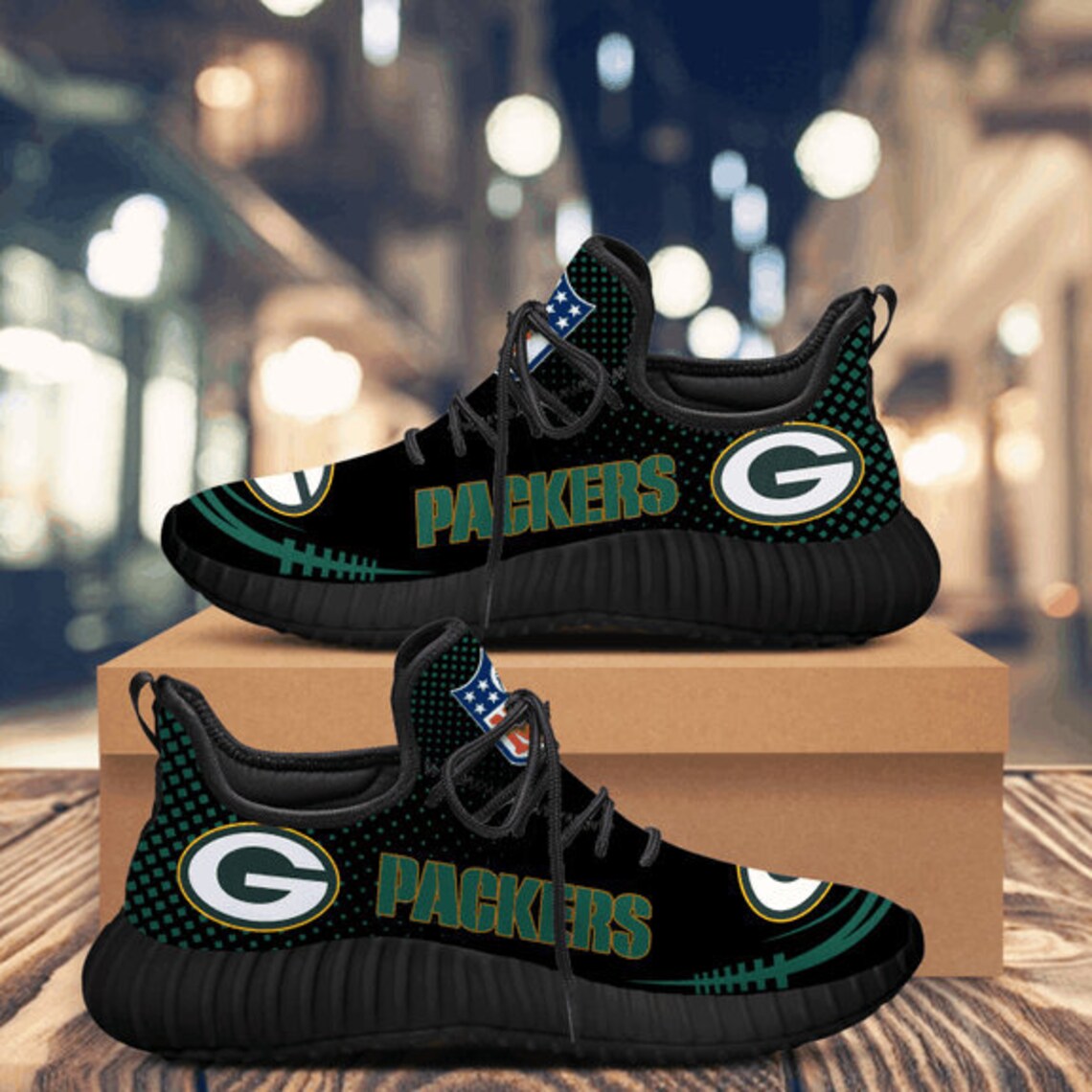 Green Bay Packers Nfl Yeezy Boost 350 V2 - tazgoo.com