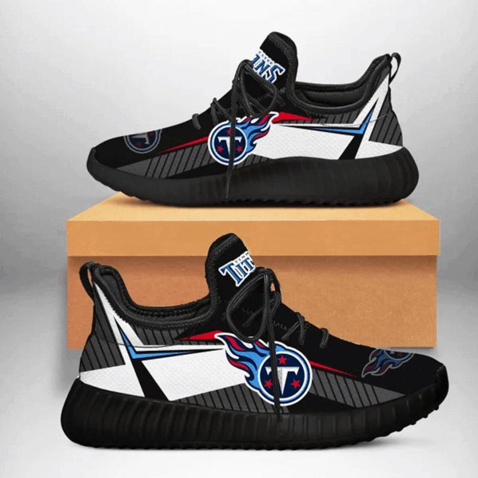 Tennessee Titans Yeezy Boost 350 Tennessee Titans Yeezy 350 | Etsy
