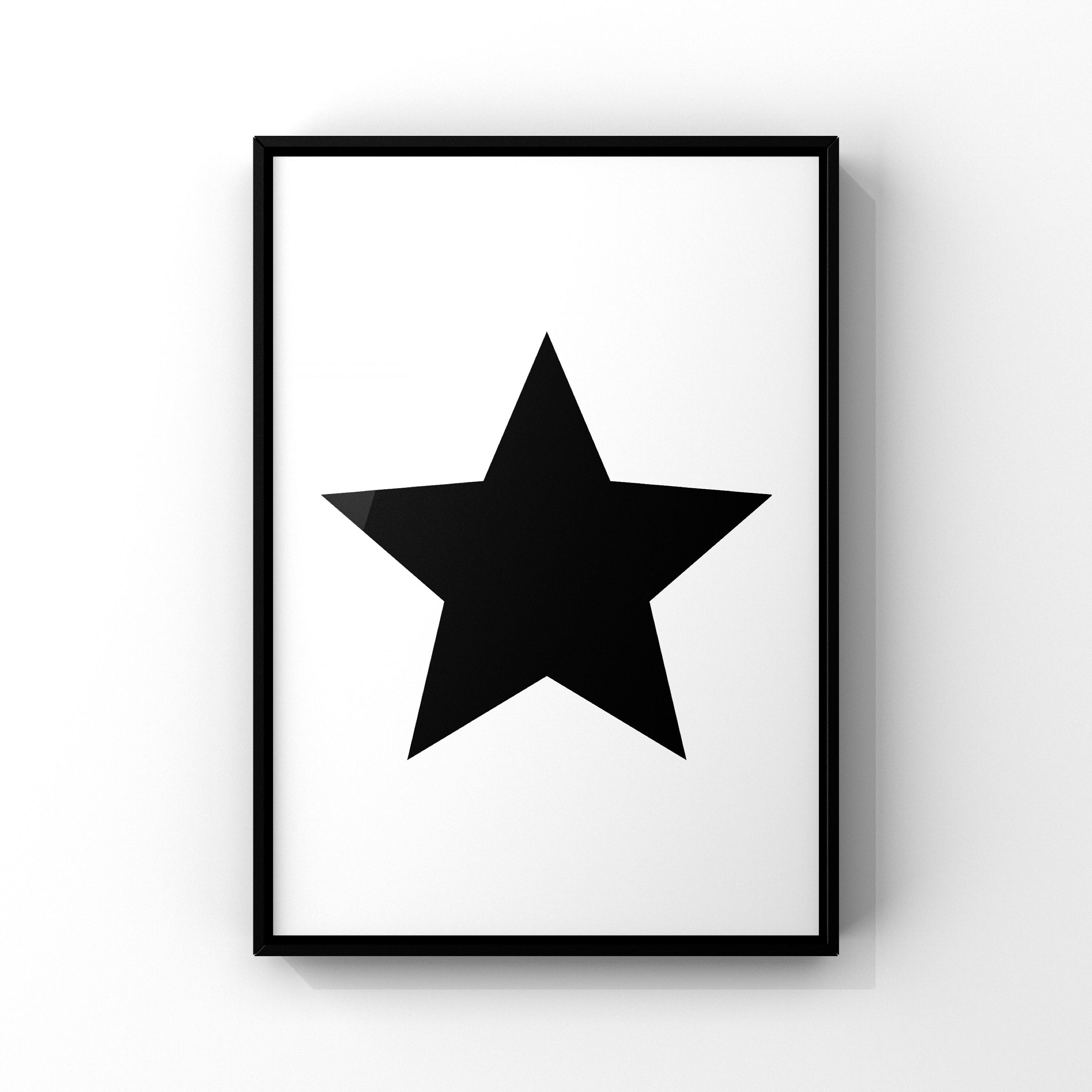 Star print gallery wall prints prints for bedroom prints Etsy