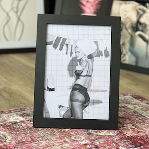 Funny Laundry Room Print: Sassy Woman, Black Accessories
