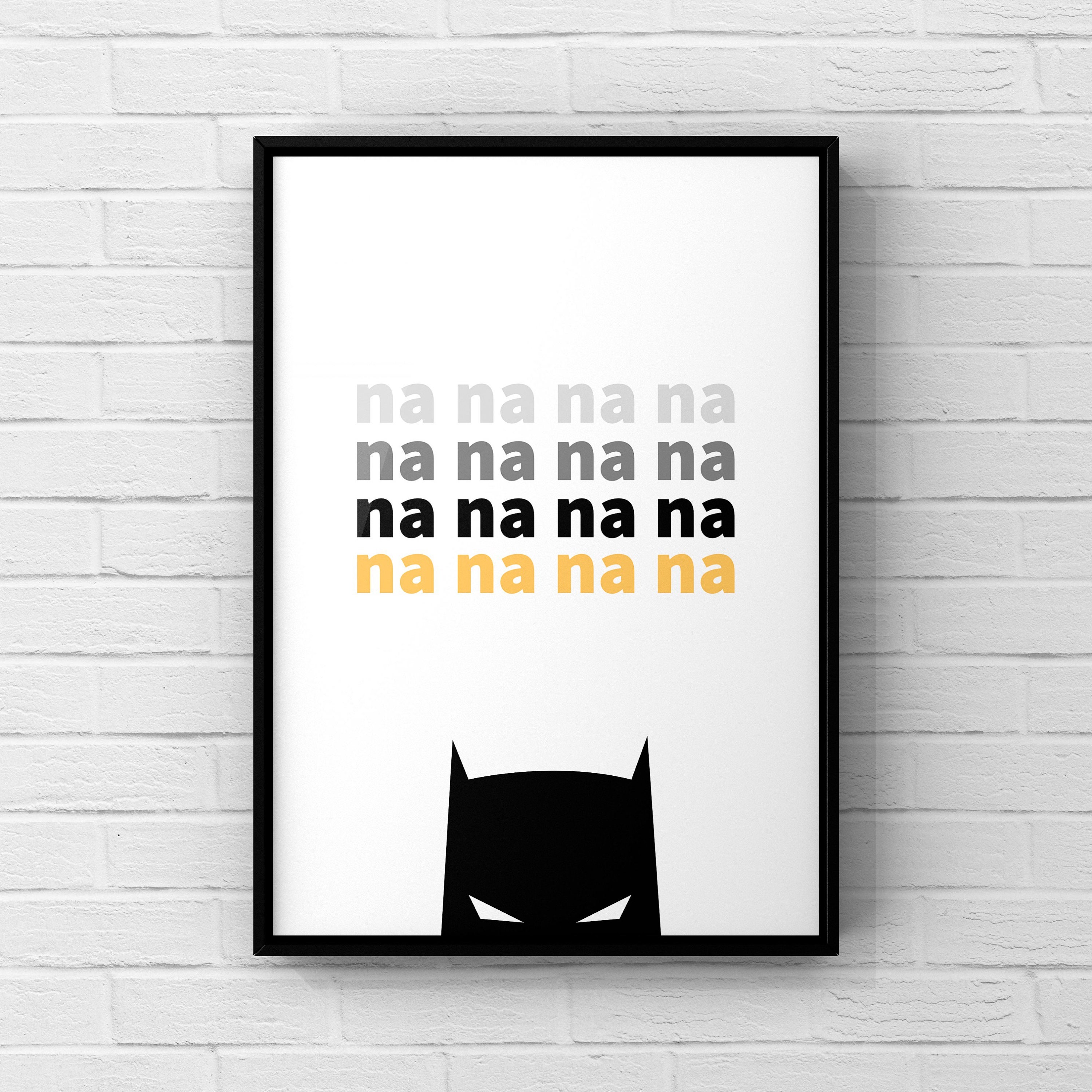 Batman na na na Jungen Schlafzimmer Kinderzimmer | Etsy