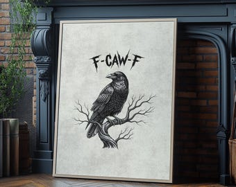 Sweary Prints - Posters with Swear Words - Funny Wall Art Decor