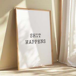Funny prints, sweaty prints, prints with quotes, typography, adult prints, funny wall art, inspirational wall art, funny wall art posters