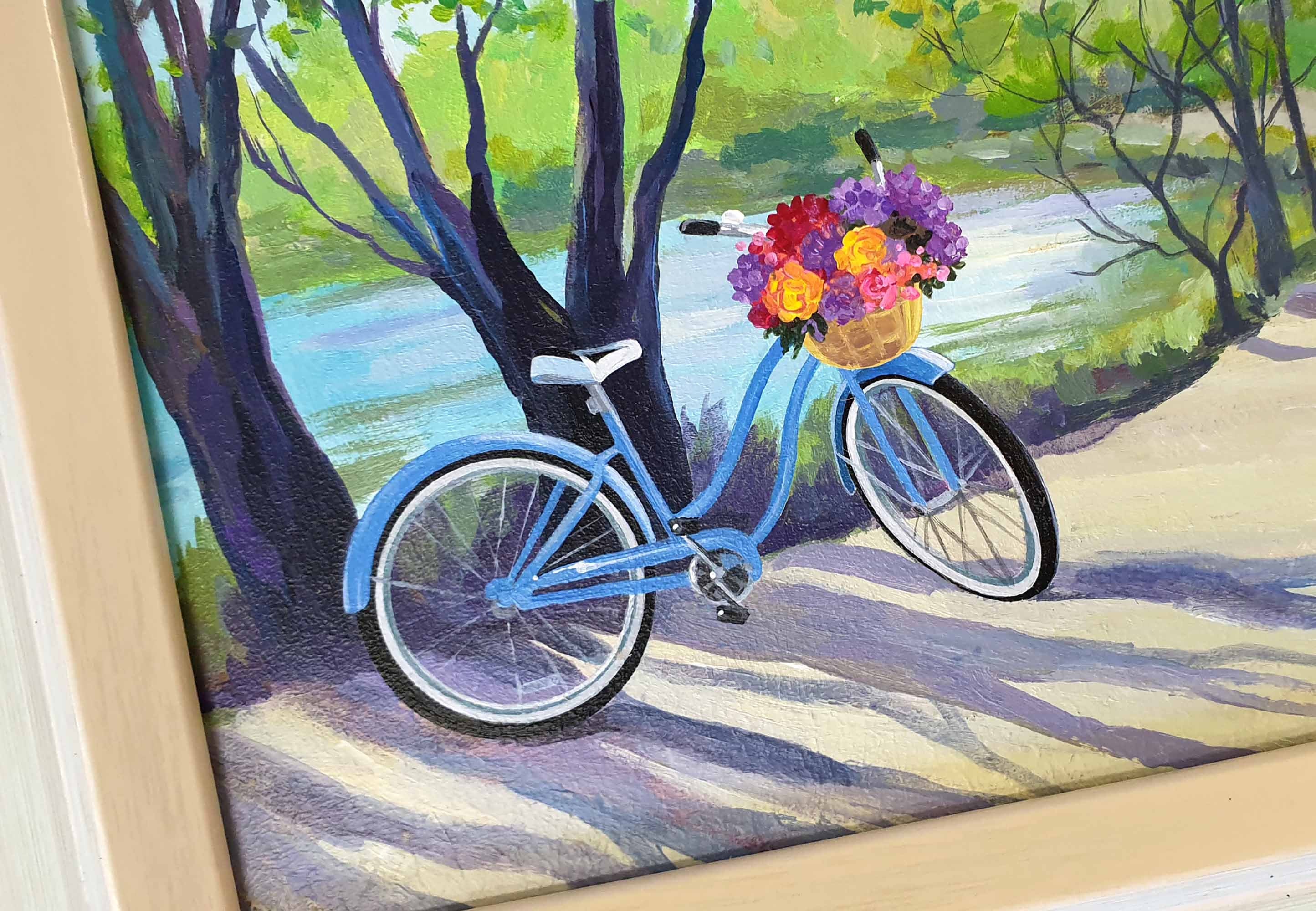 famous paintings with bicycles