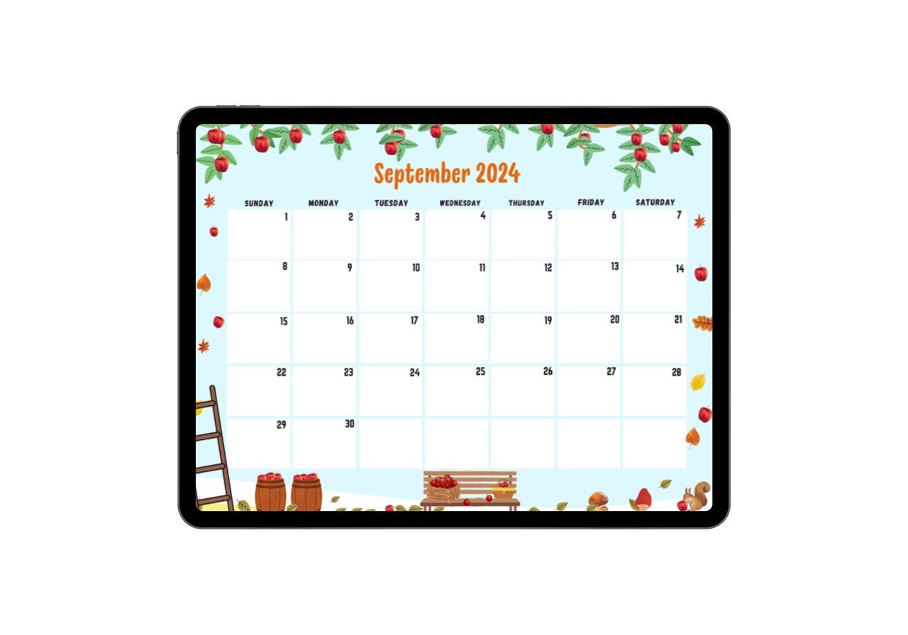 Fillable September 2025 Calendar, Sep 2025 Calendar,a4 Size,monthly