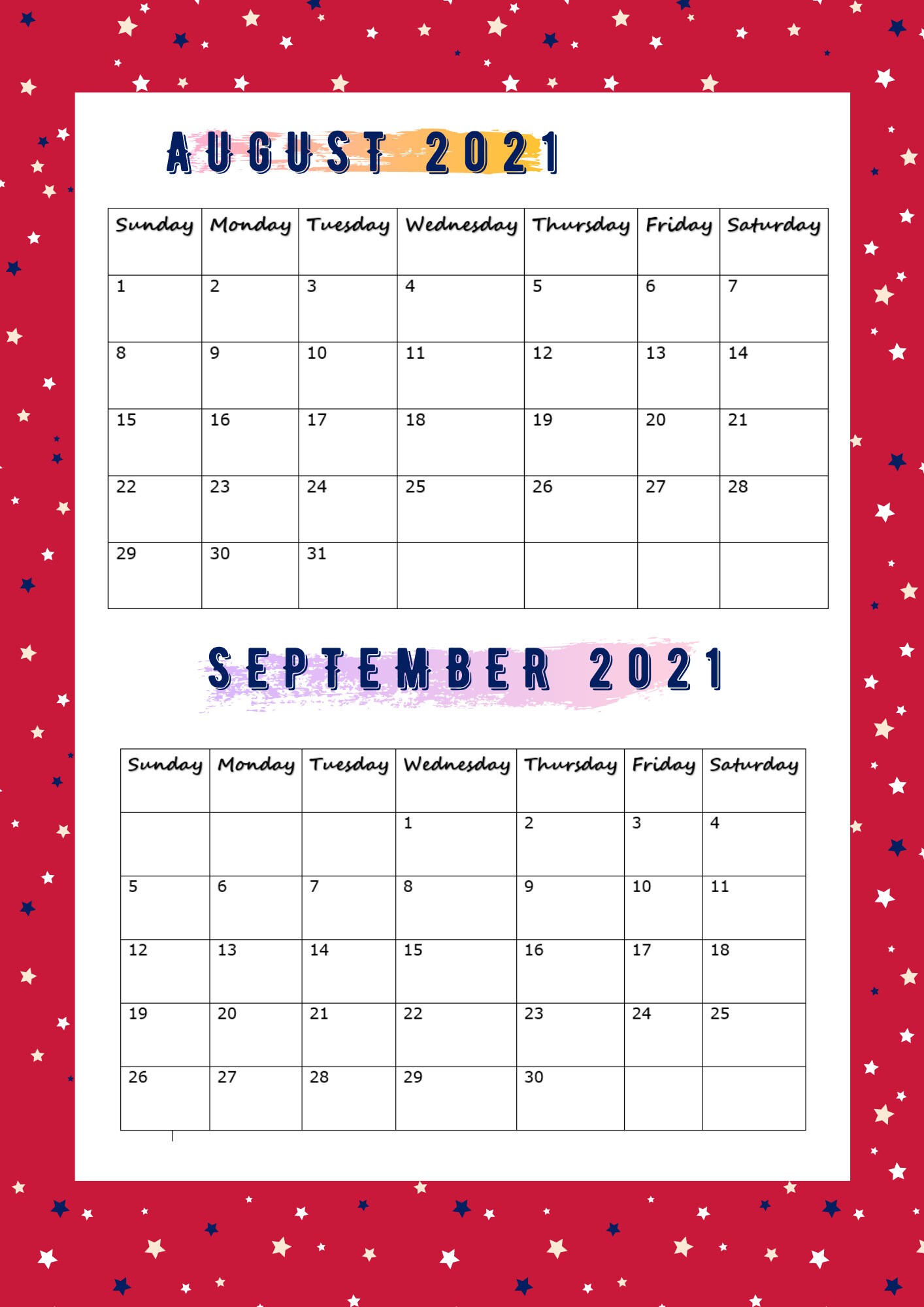Calendario Agosto-Septiembre 2022 para Imprimir Calendario Agosto-Septiembre 2022 para Imprimir