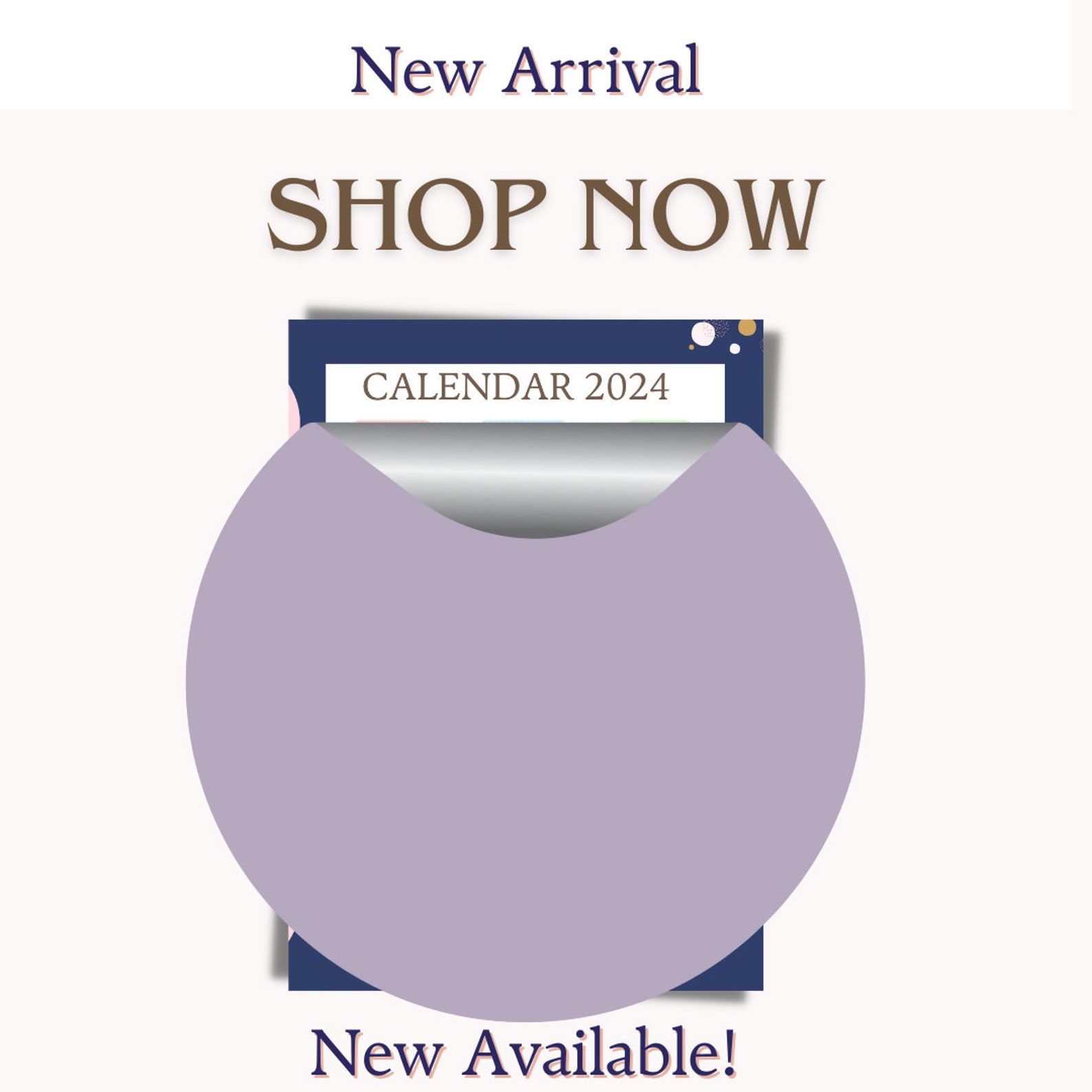 Cute 2024 Calendar,colorful 2024 One Page Yearly Calendar,a4 Size,a5