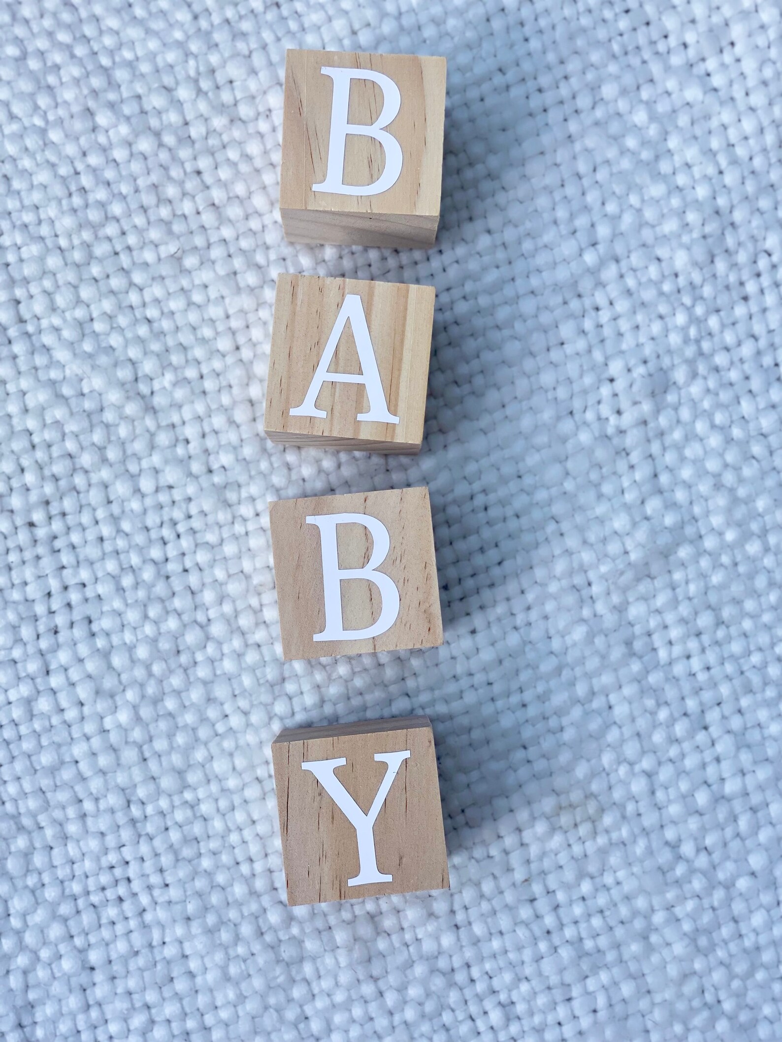 Baby Wooden Blocks Personalised Wooden Blocks Baby Etsy UK