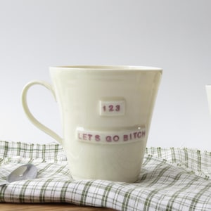 Taylor Swift Inspired Mug, 123 Let's Go Bitch. Swiftie Mug bild 1