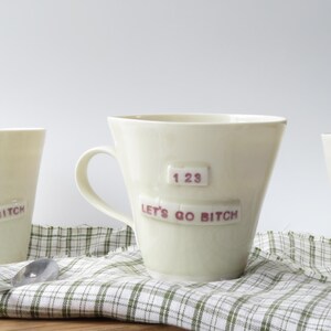 Taylor Swift Inspired Mug, 123 Let's Go Bitch. Swiftie Mug bild 5
