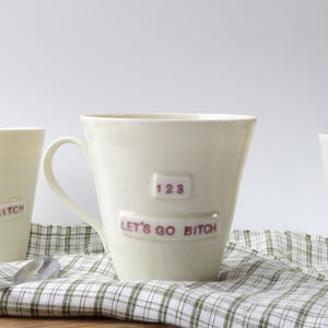 Taylor Swift Inspired Mug, 123 Let's Go Bitch. Swiftie Mug bild 2