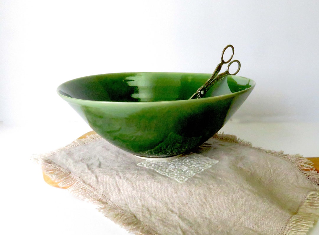 Große Servierschüssel Große Salatschüssel Handgemachte - Etsy Österreich