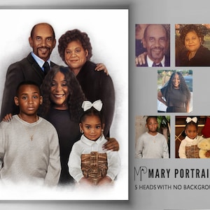 Add person to photo, Combine pictures, Family Photo, Merging photos of loved ones, Memorial Gift