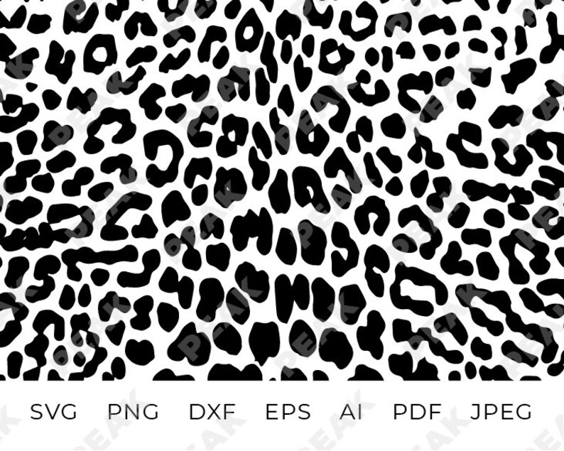 Leopard Print svg Leopard Spots svg animal print svg | Etsy