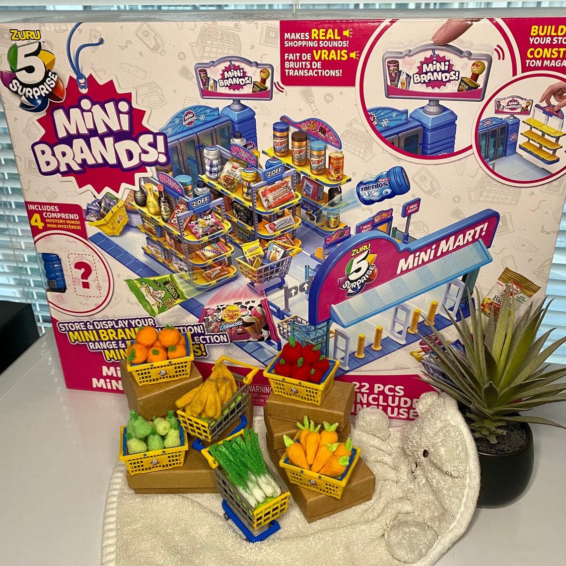 Mini Brands Mini Mart BNIB with 5 mystery Mini Brand toys Etsy