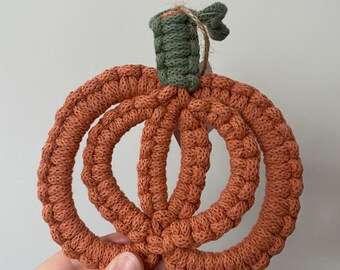Pumpkin - Mini / Small - Orange / Yellow - Autumn Decor - Fall