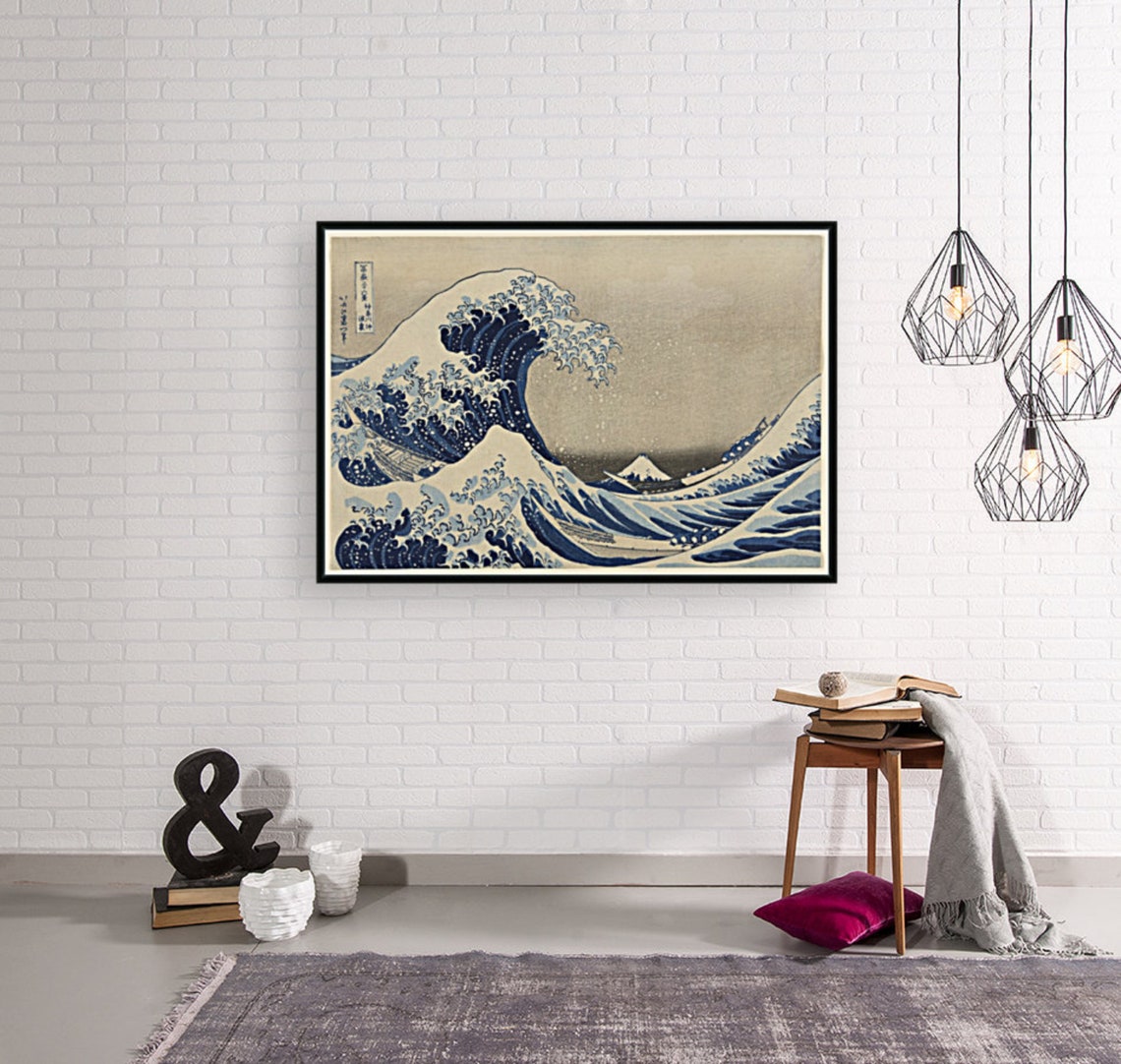 Vintage japanese Wall Art Printable Wall ArtJapanese Etsy