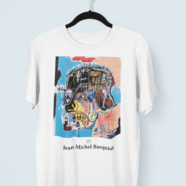 Basquiat Shirt, Jean Michel Basquiat Print, Pop Art Shirt, Artsy Shirt, Abstract Shirt,Aesthetic Shirt,Graphic Shirts, 90s Shirts, Artsy
