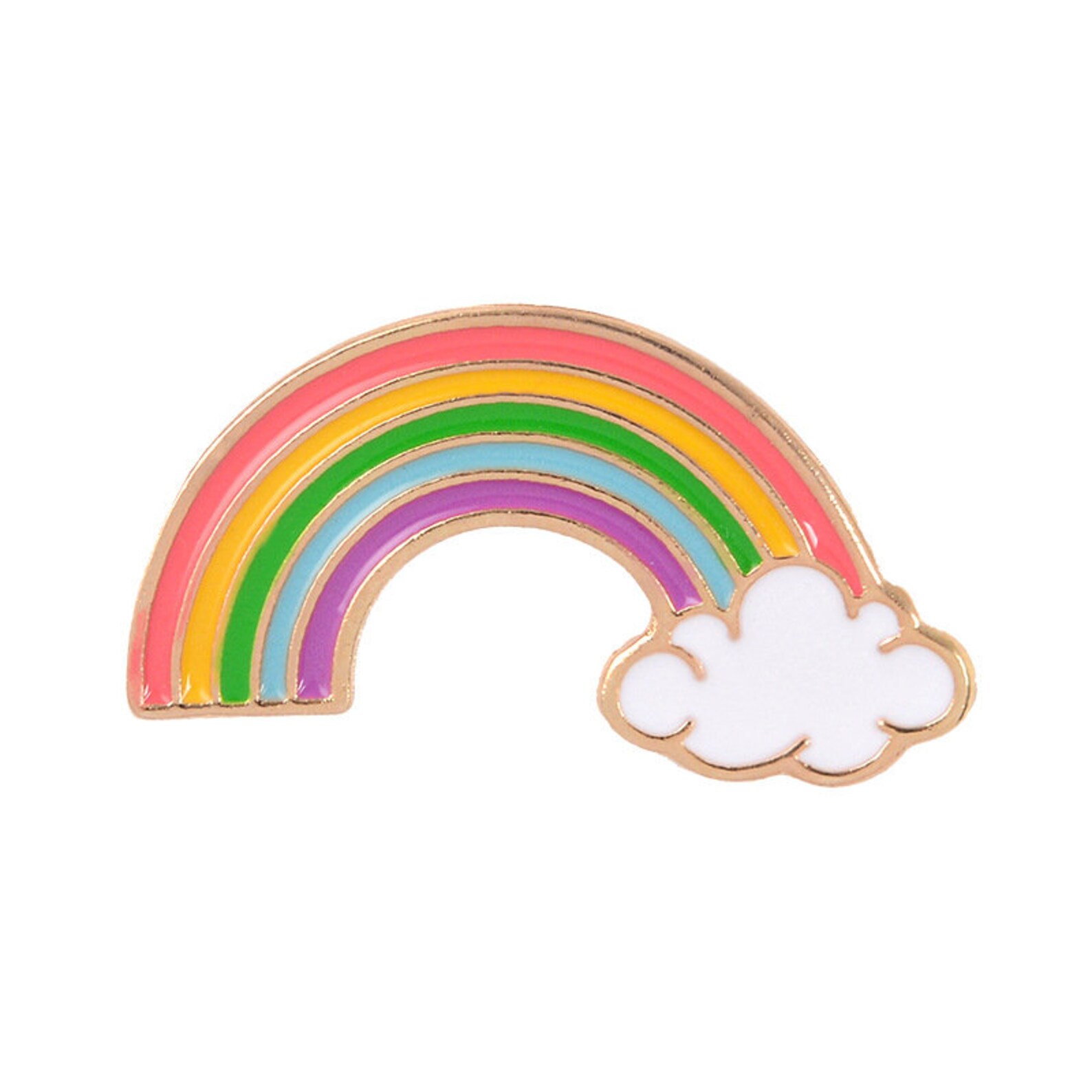 rainbow plated enamel pin mockup rainbow plated enamel pin mockup