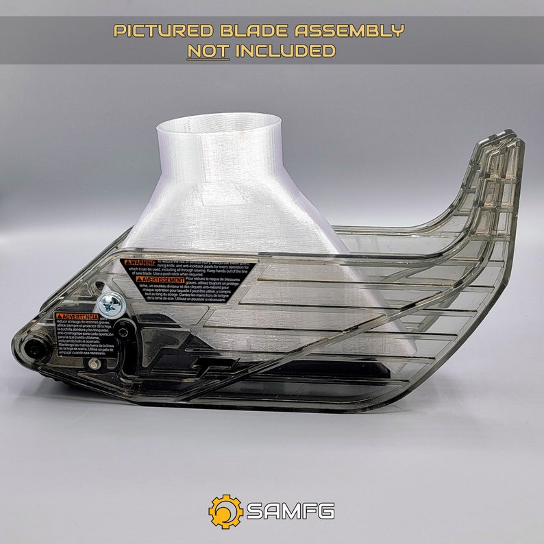 Milwaukee M18 Table Saw Dust Hood / Collector / Collection Etsy