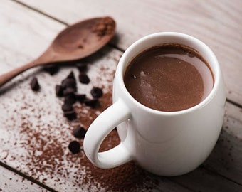 Hot Chocolate hand blended winter autumn christmas gift