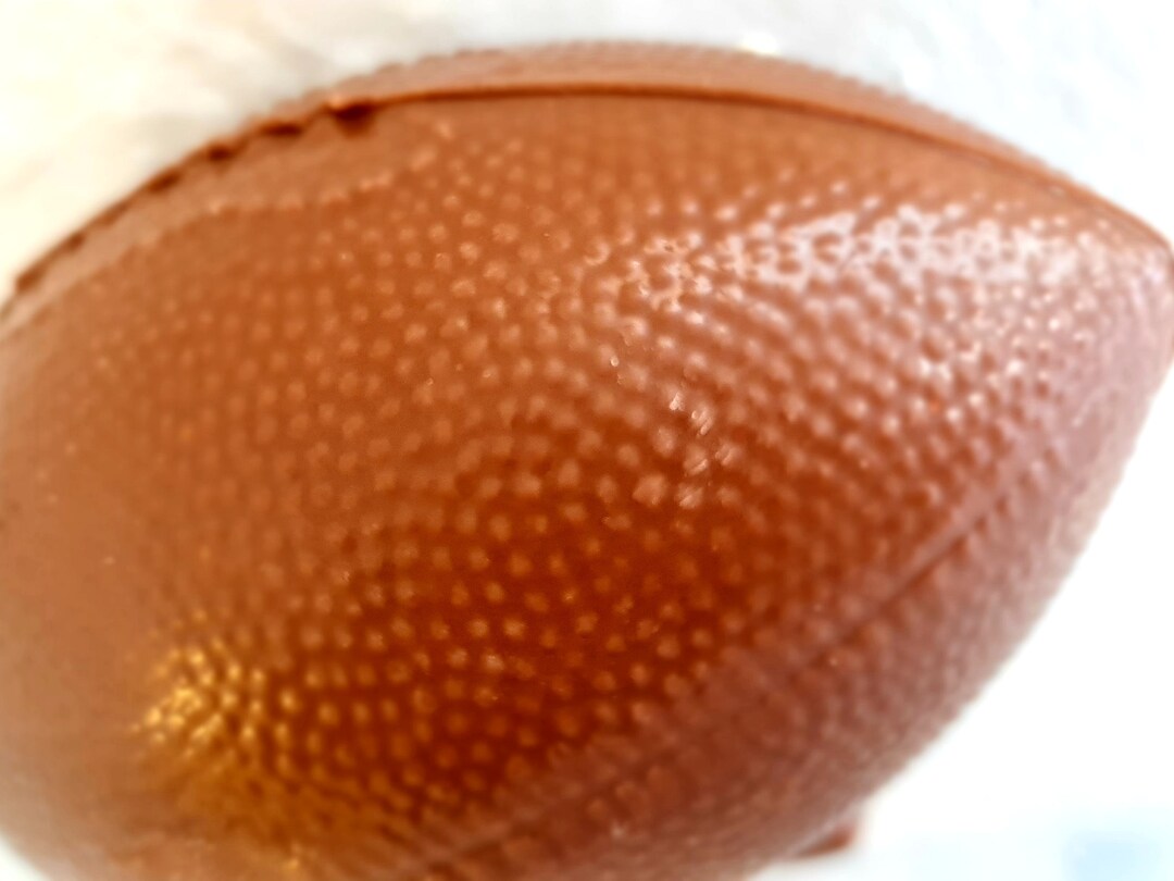 Chocolate Rugby Ball Cake Topper Baking Etsy UK