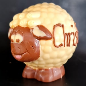 Gwilym the personalised chocolate sheep,  Personalised gift, birthday gift, for him, for her, christmas gifts