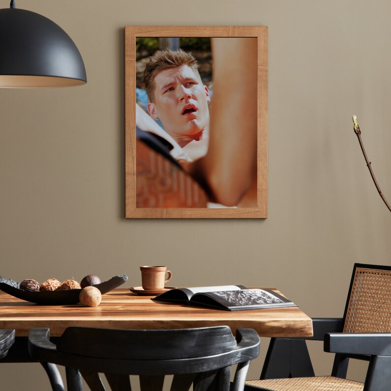 Premium Gay Intimacy Print/poster: pretty Boy Moan Photograph Photo