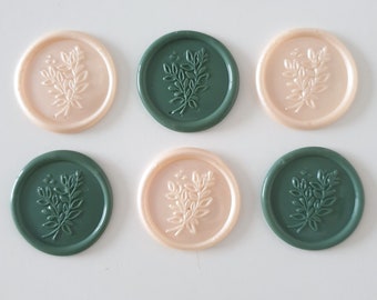 Willow Self Adhesive Wax Seal -  Envelope Wax Stickers- Wedding Invitation Wax Seals