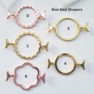 Wax Seal Shaper Wax Seal Tool Wax Seal Shape Guide _ Wax Seal Stamp Frame image 1