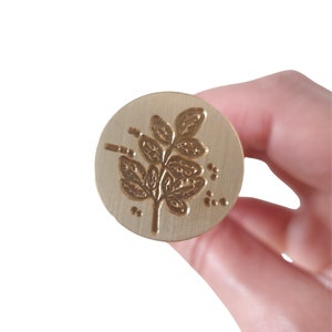 Leaf Wax Sealing Stamp for DIY Wax Seals - UK Based