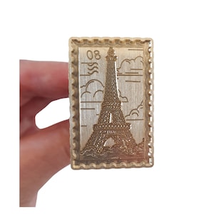 Eiffel Tower Wax Seal Stamp: Paris Envelope Stamper