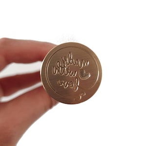 Made with Love Wax Seal Stamp - 25mm Brass Stamp