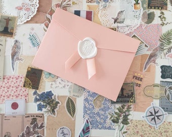 Junk Journal Kit: 100 Pcs Stickers, Paper & Tape - Stationery Gift Set