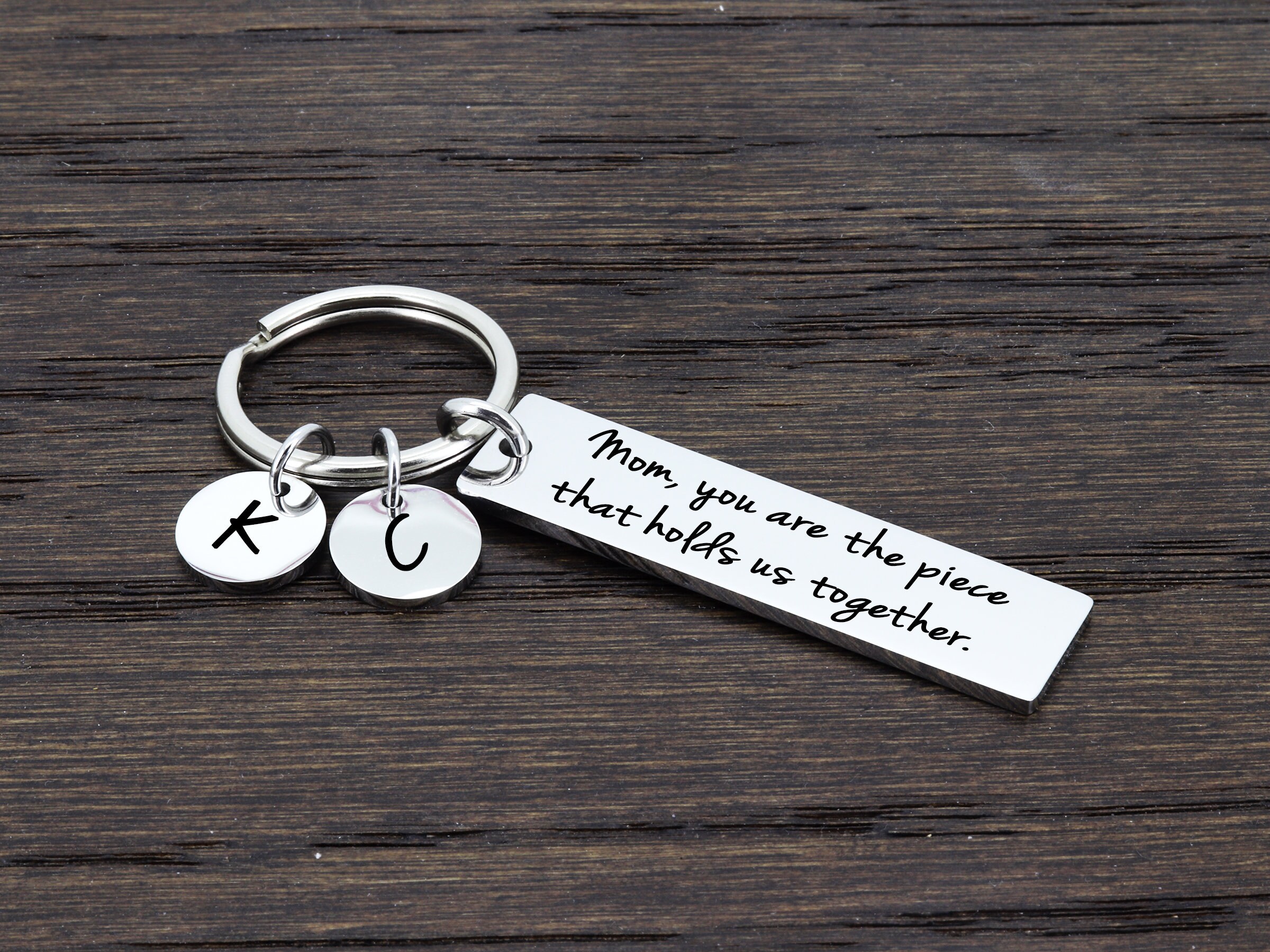 Best Mom Keychain Gift for Mom Mom Gift Best Mom Keychain Etsy
