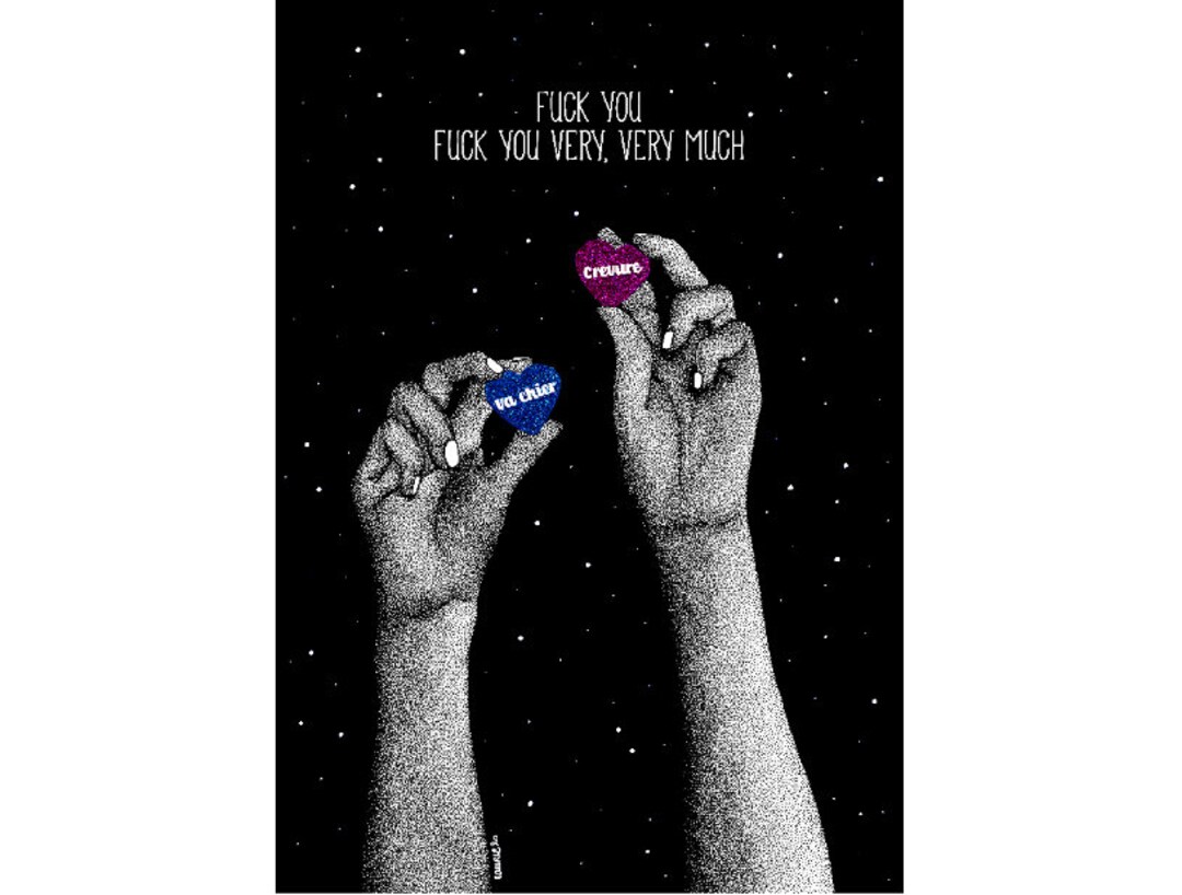 Lily Allen Fuck You - Etsy.de