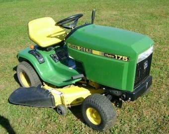 Instrukcja serwisowa traktorków ogrodowych John Deere 130, 160, 165, 175, 180, 185 w formacie PDF