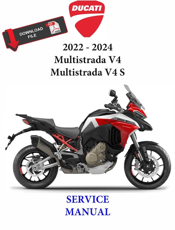 2021 - 2024 Ducati Multistrada V4 / S Service Repair Workshop Manual PDF with 1794 Pages