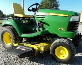 John Deere X700 X720 X724 X728 Lawn Garden Tractor Technical Manual TM2349 PDF