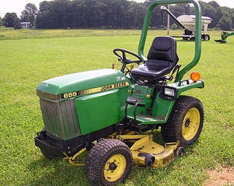 Instrukcja techniczna ciągników kompaktowych John Deere TM1360 (PDF)